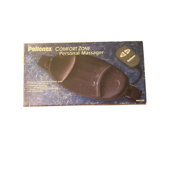 Vintage Pollenex Comfort Zone Neck Massager Pain Relief Portable - Picture 4 of 10